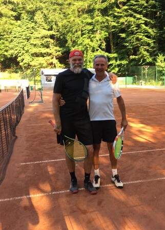 Roman Franta na turnaji ITF